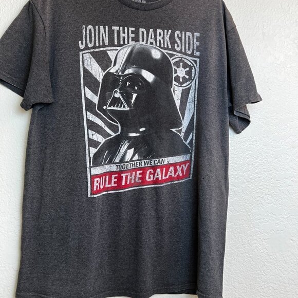 Star Wars Darth Vader & Rogue Graphic Short Sleeve T-Shirts Men's Size Large (2) - Picture 11 of 11